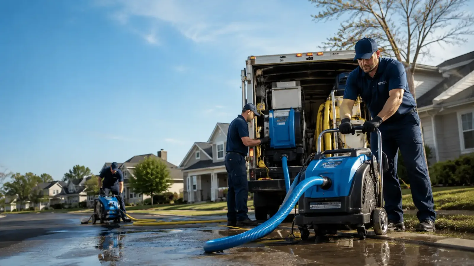Flood Damage Cleanup in Center, ND